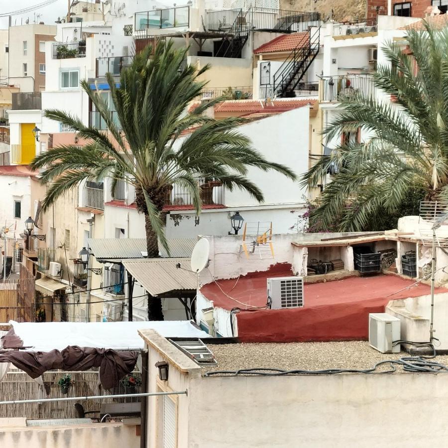 Private Terrace-Romantic-Sea, Castle Views-Central Alicante Luaran gambar